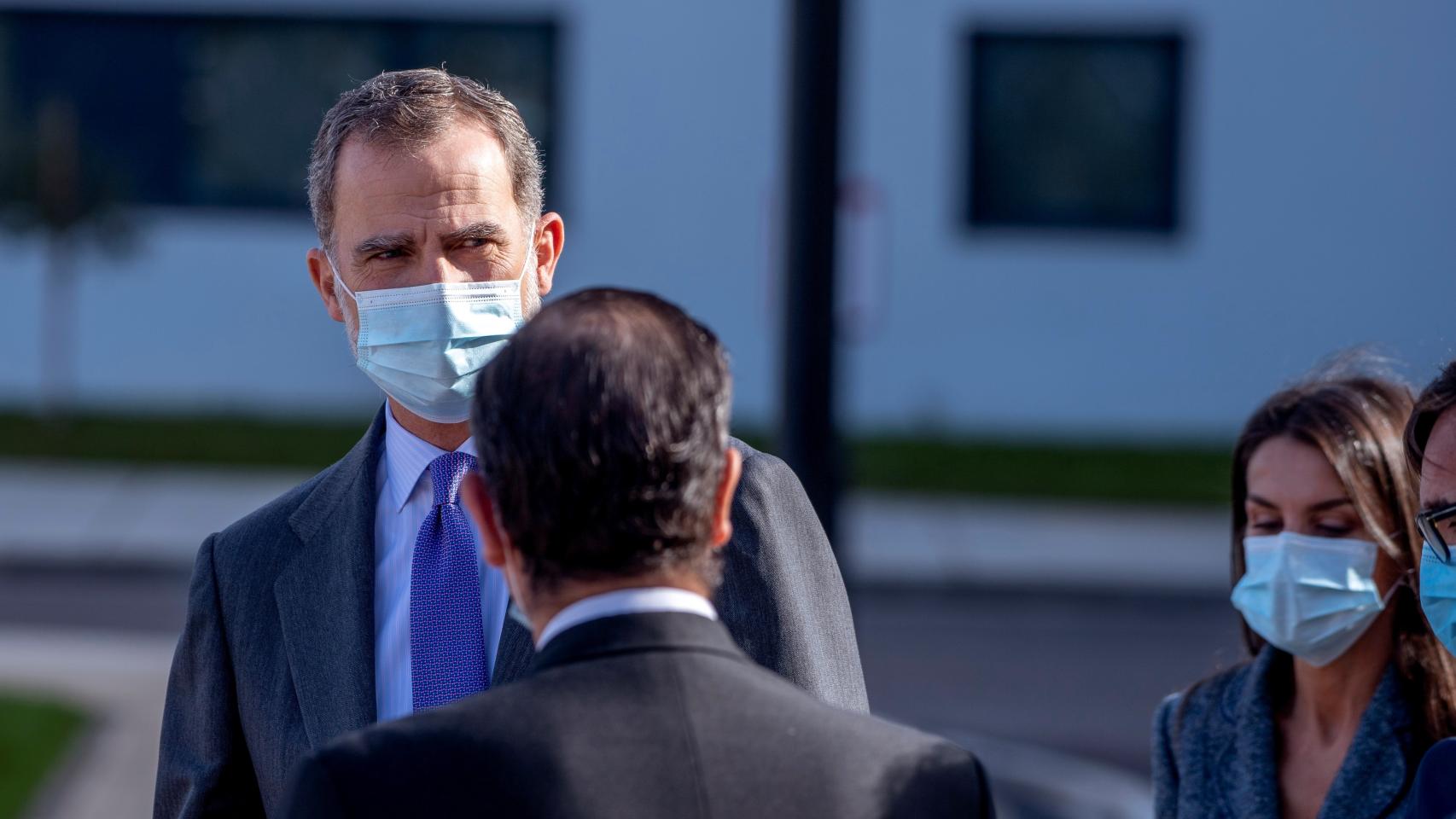El Rey Felipe VI y la reina Letizia hace unos días en Toledo.