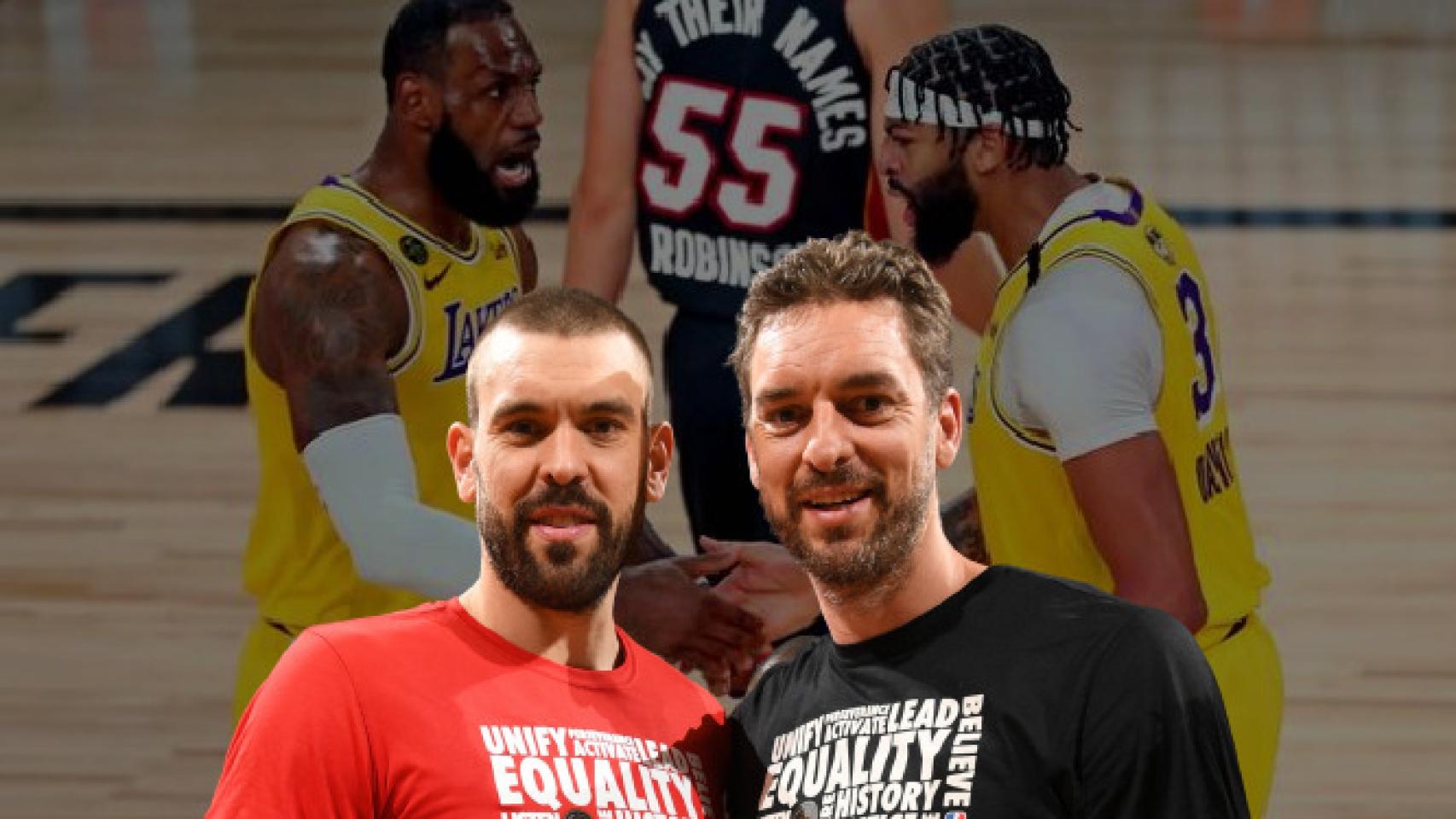 Las opciones de Pau Gasol de retirarse en los Lakers y hacer de nuevo historia en la NBA junto a Marc