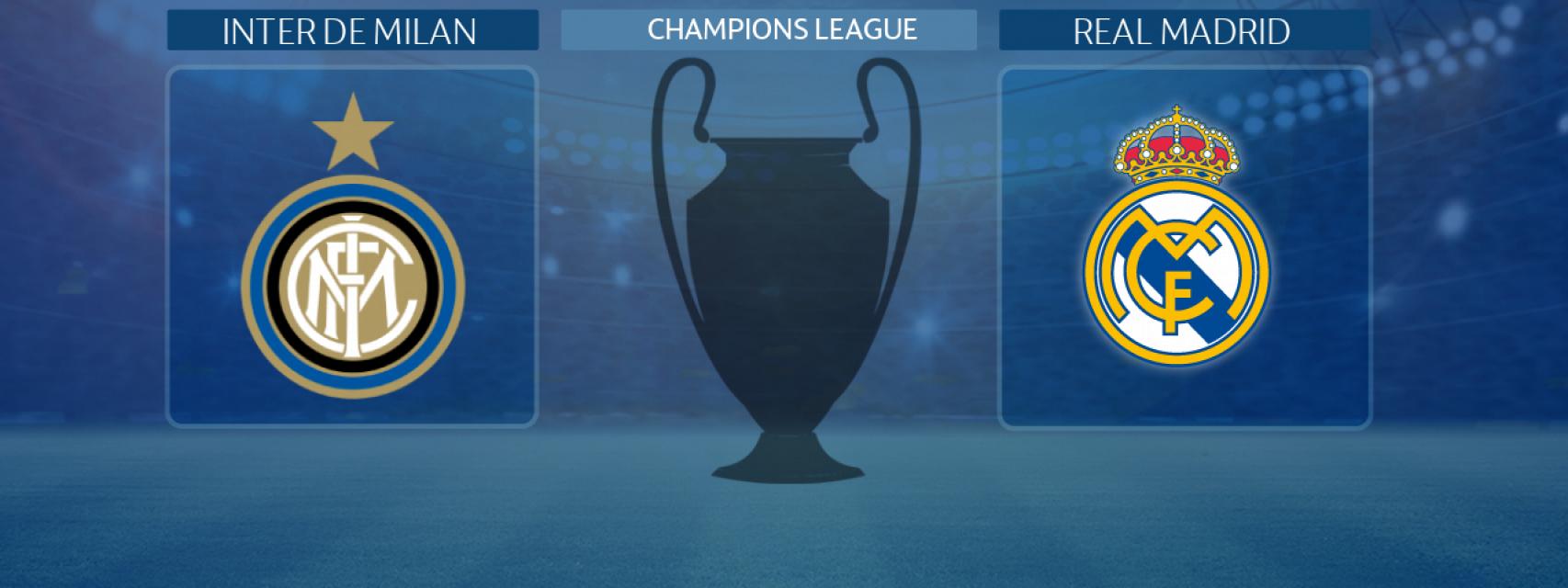 Inter de Milan - Real Madrid, partido de la Champions League