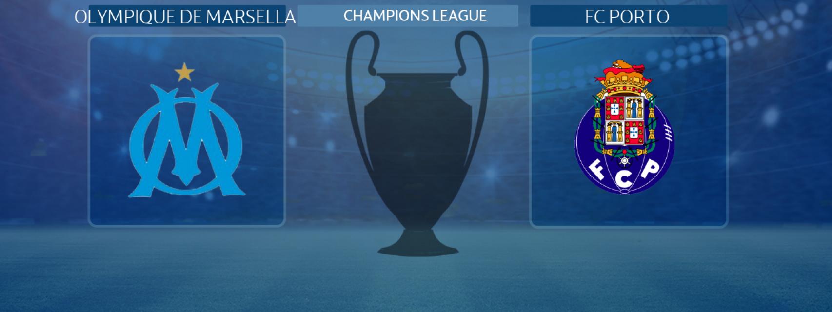 Olympique de Marsella - Oporto, partido de la Champions League
