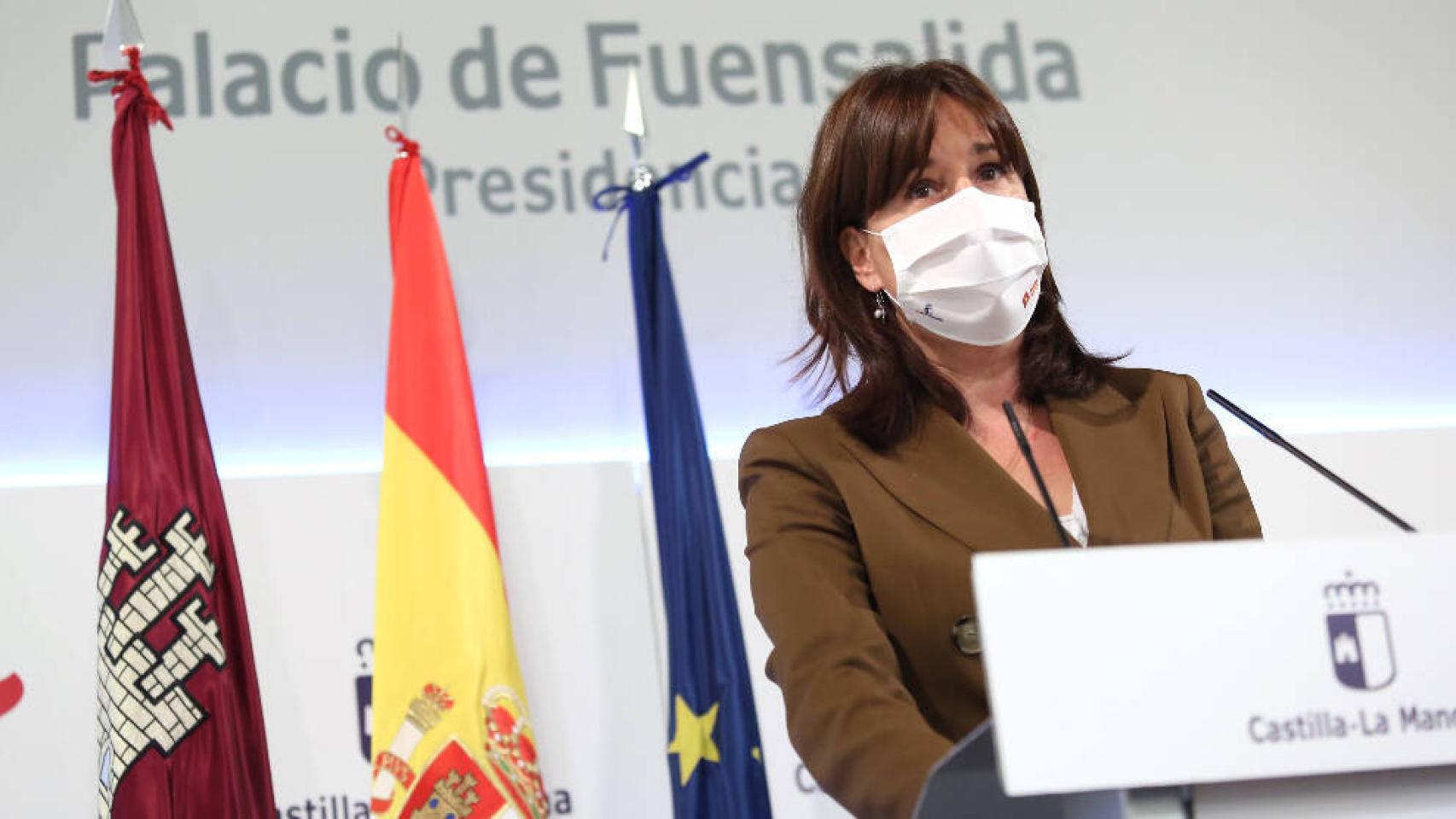 Blanca Fernández, portavoz del Gobierno de Castilla-La Mancha