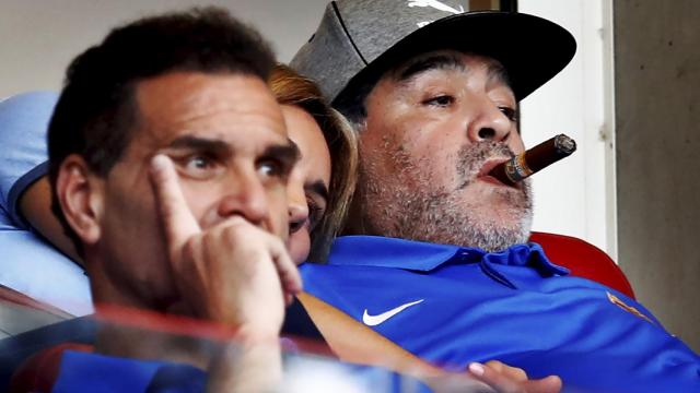 Maradona, en una imagen de 2020