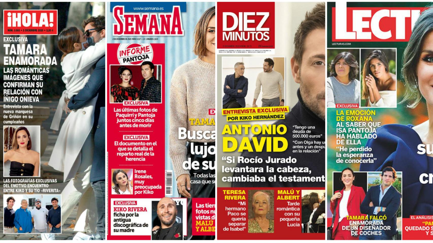 Estas son las revistas de este miércoles.