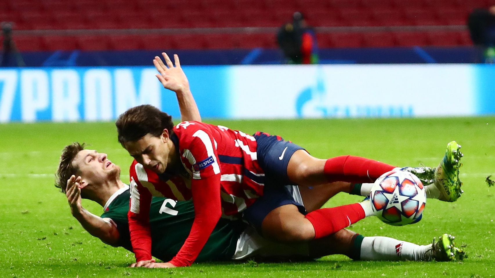 Joao Félix en el Atlético de Madrid - Lokomotiv