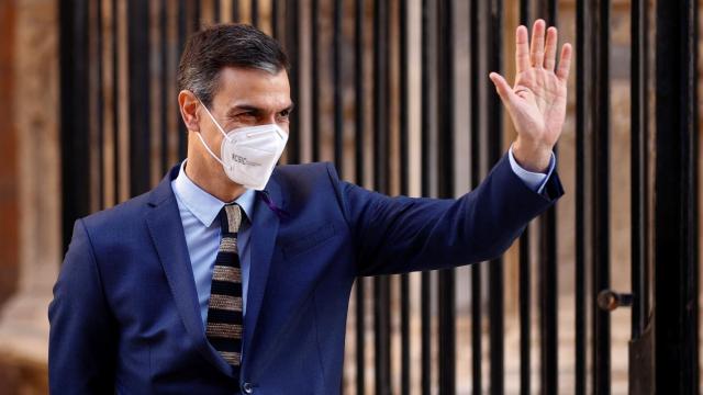 Pedro Sánchez, este miércoles durante la Cumbre Hispano-Italiana en Mallorca.