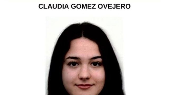 Claudia Gómez Ovejero, desaparecida en Allariz (Ourense).