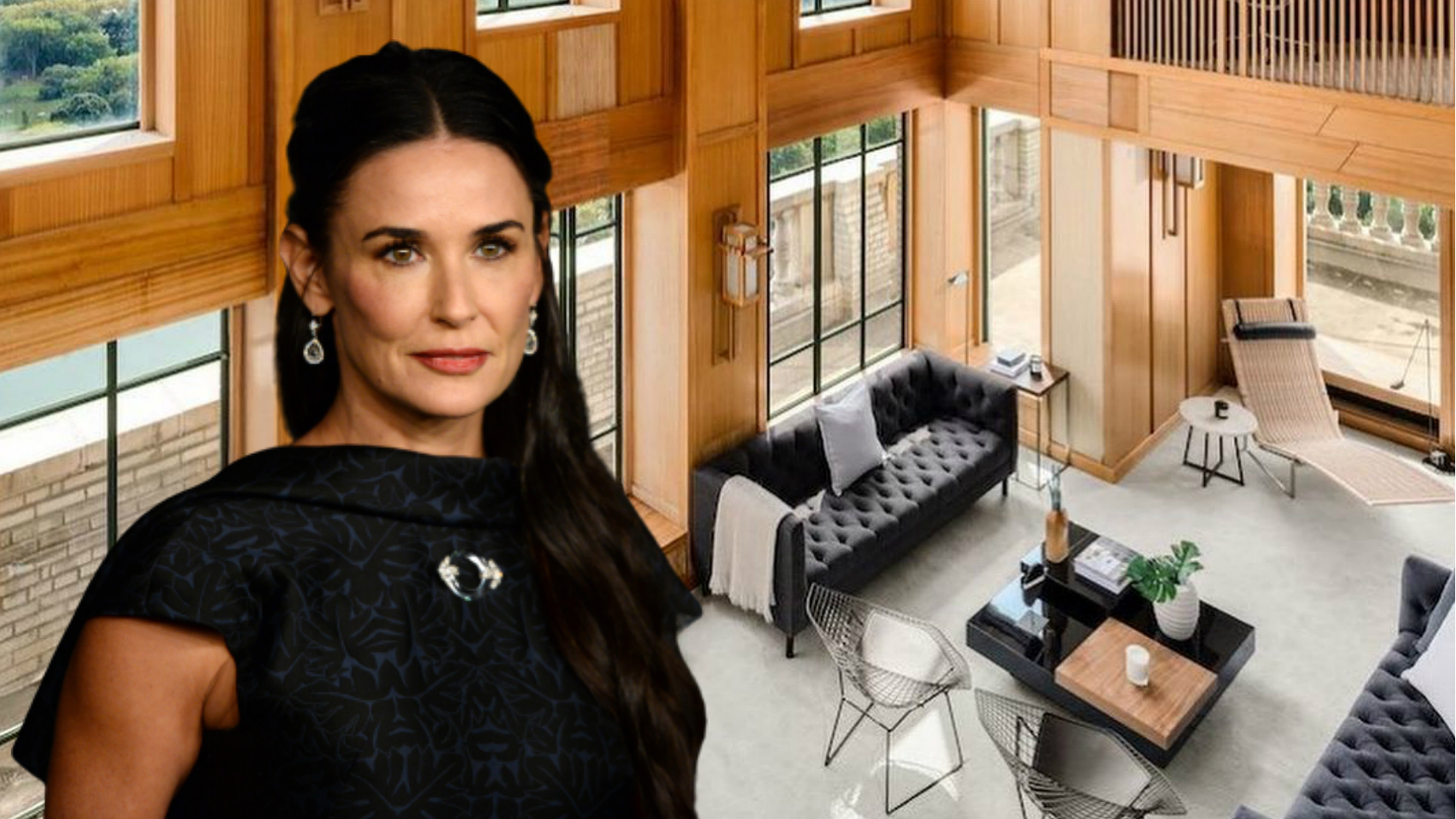 Demi Moore vivía en uno de los edificios más caros y emblemáticos de la Gran Manzana.
