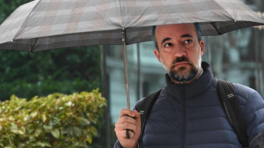 Francisco Martínez, el pasado 29 de octubre al ir a declarar a la Audiencia Nacional./