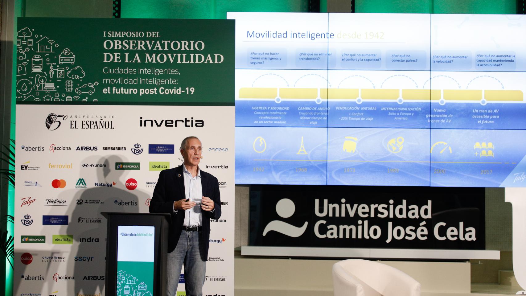 Emilio García, director de Innovación de Patentes Talgo.