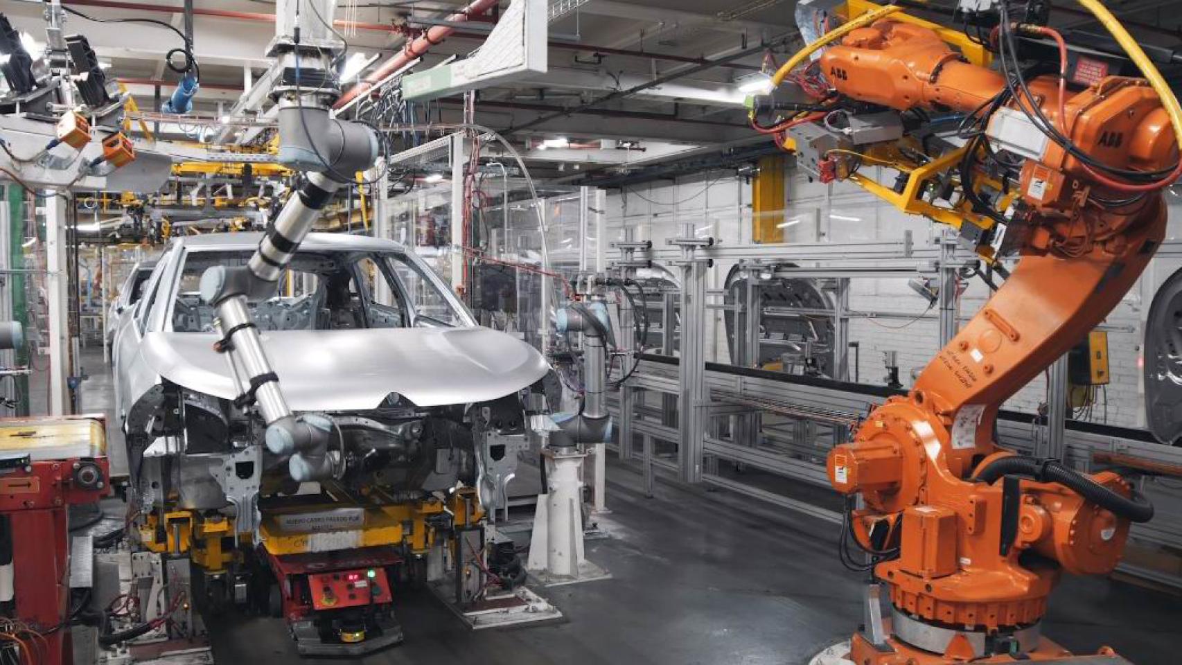 Una planta industrial dedicada a la automoción.