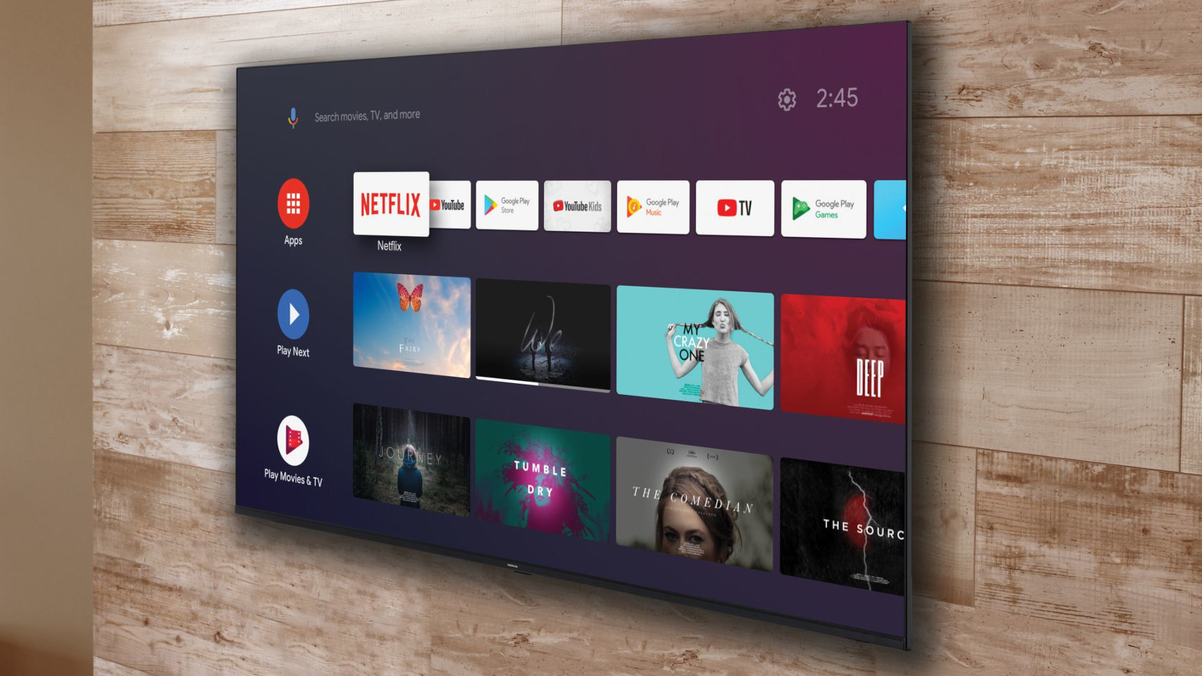 Uno de los nuevos televisores de Nokia