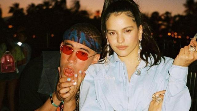 Bad Bunny y Rosalía.