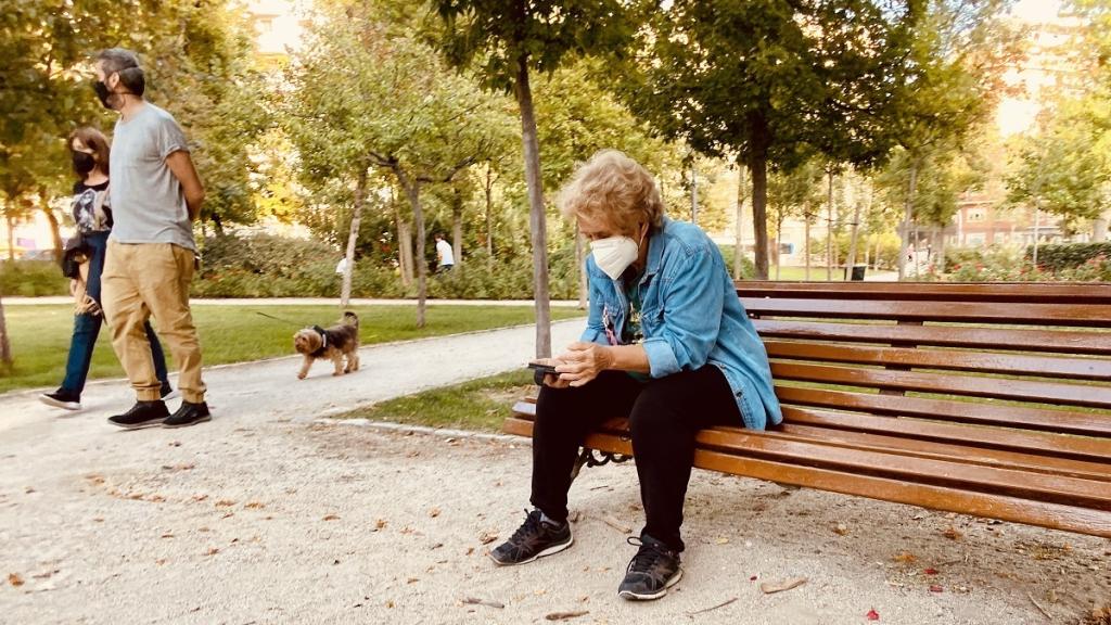 Pensionistas en una imagen de archivo.