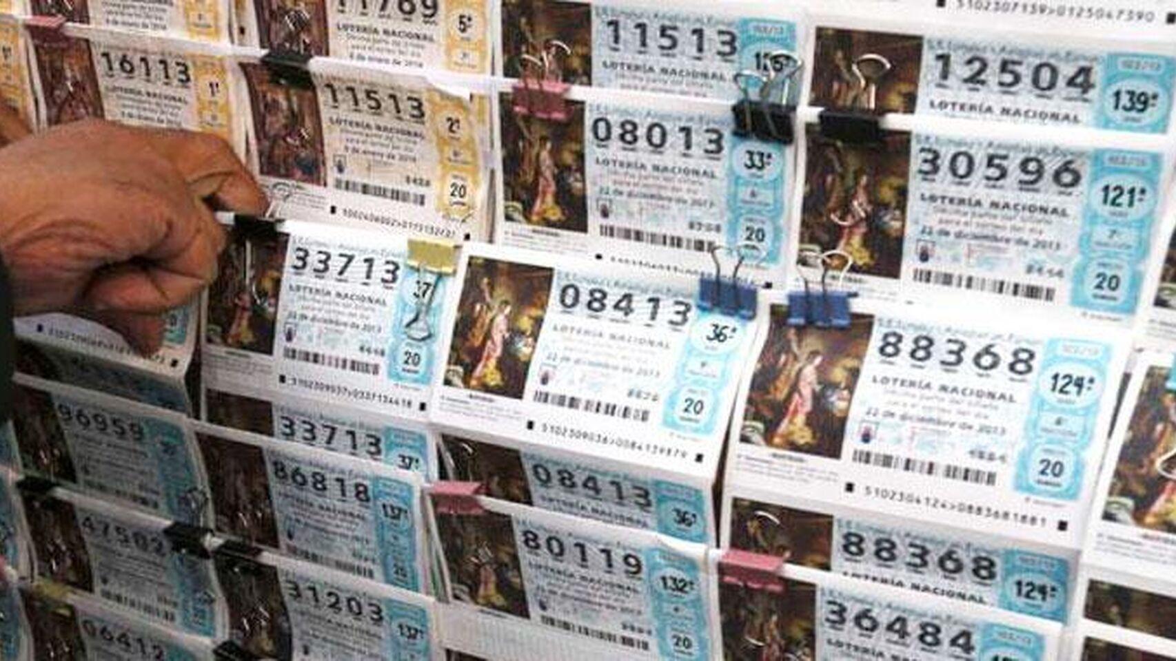 Décimos de la Lotería .