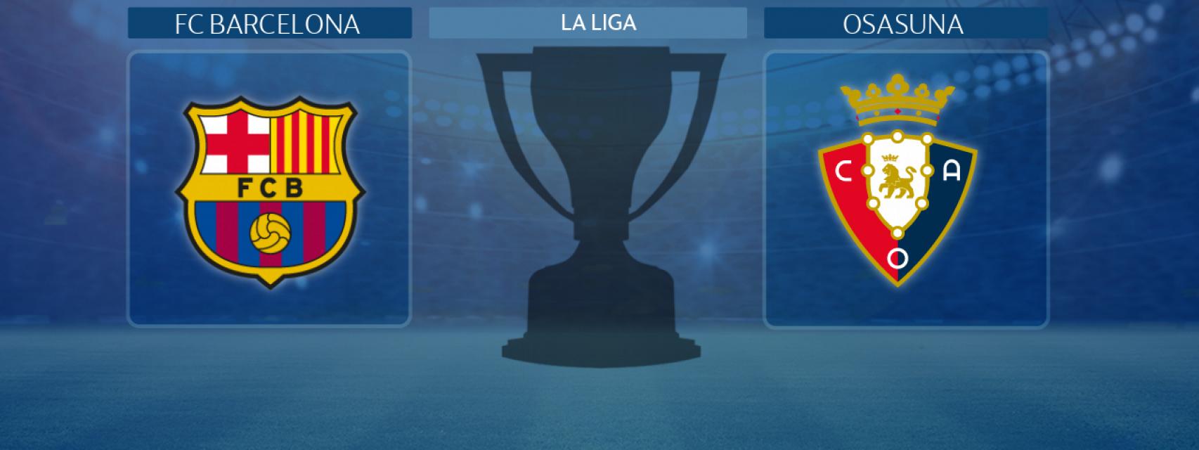 FC Barcelona - Osasuna, partido de La Liga