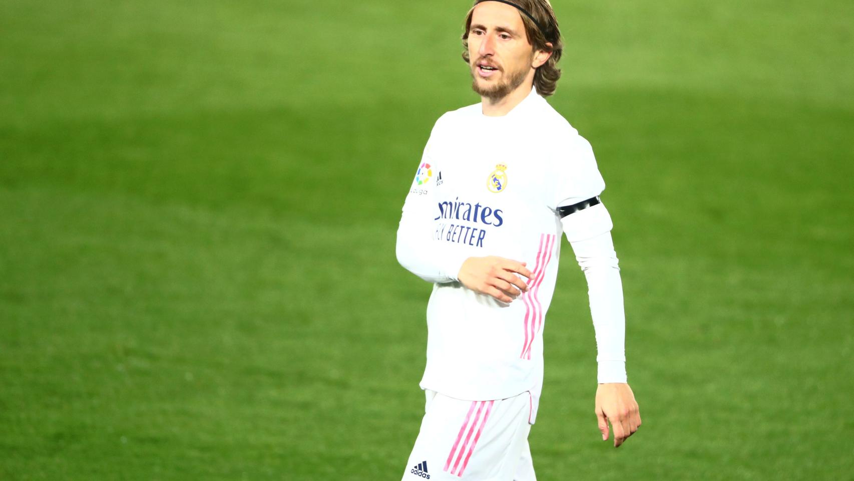 Luka Modric, en un partido del Real Madrid
