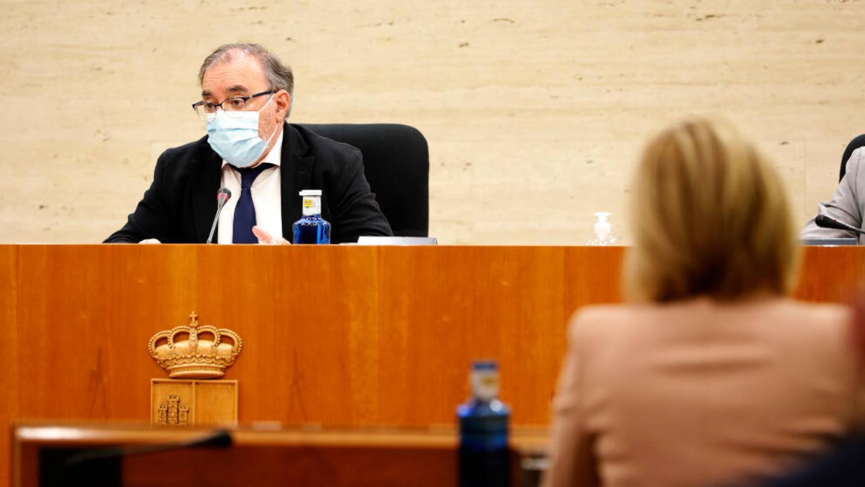 El diputado socialista Fernando Mora, presidente de la Comisión de Estudio sobre la gestión y efectos del COVID-19 en Castilla-La Mancha