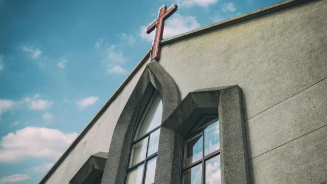 Una iglesia.