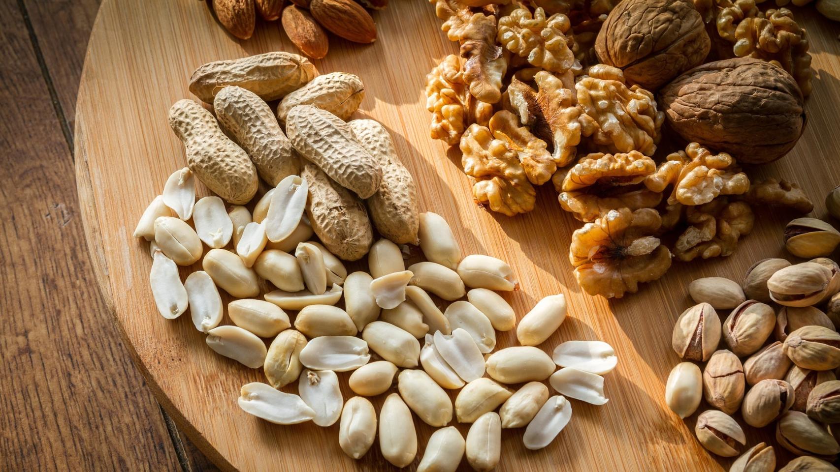 Nueces y otros frutos secos.