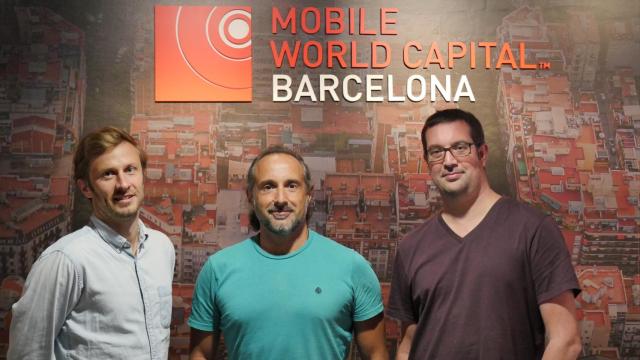 Adriaan Landman (COO), Miguel Silva-Constenla (CEO) y Marçal Rossinyol (CTO).