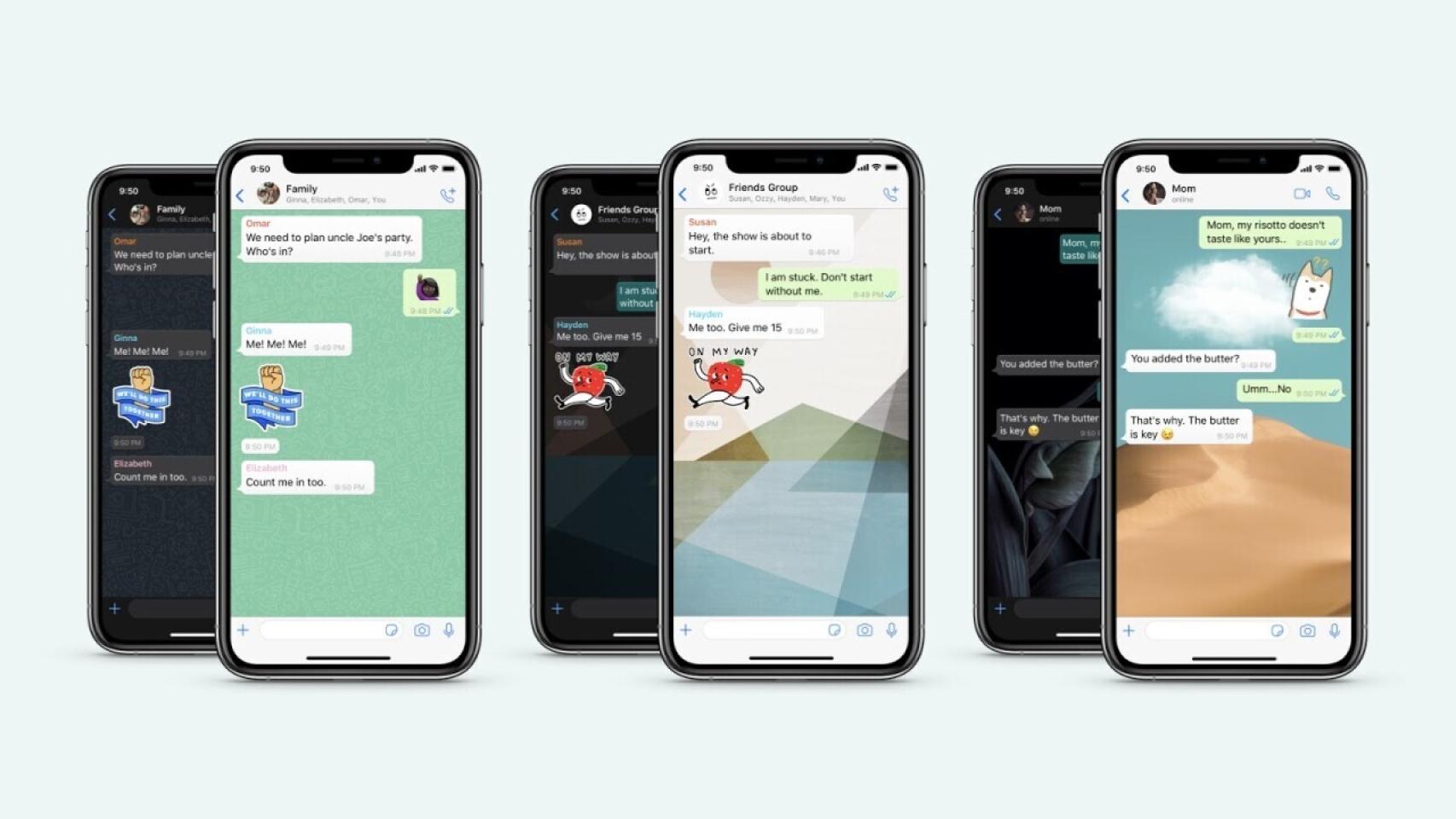 Fondos de pantala de WhatsApp personalizables