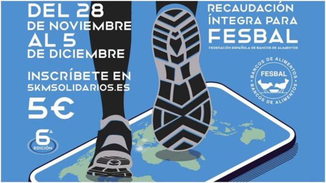 Cartel de los 5KM virtuales de este año.