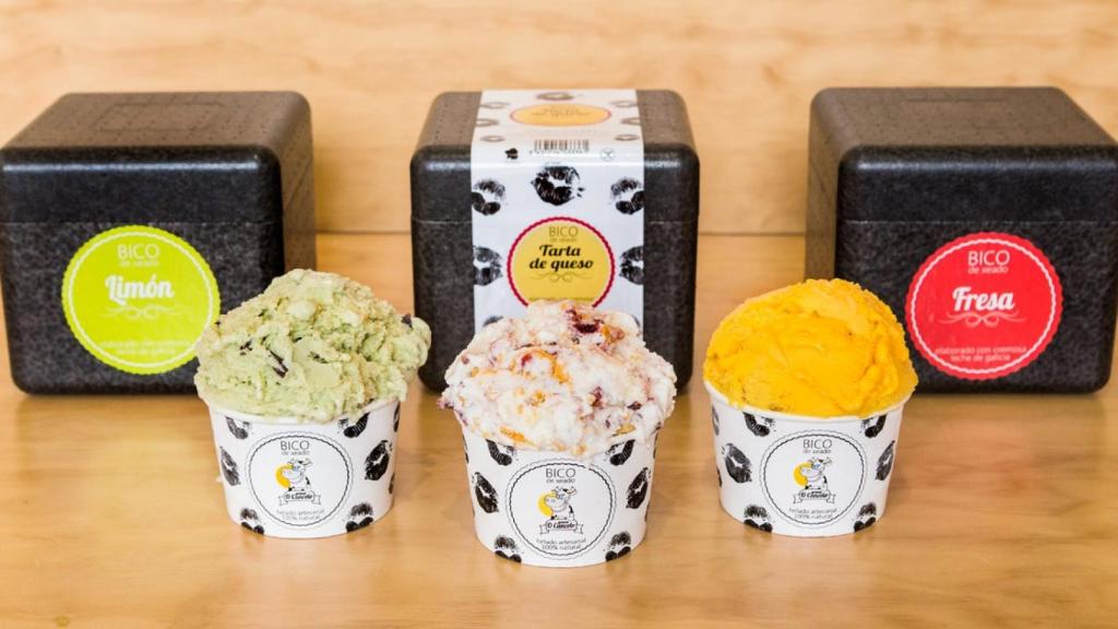 Heladería Bico de Xeado en la calle Cánovas del Castillo, 1.