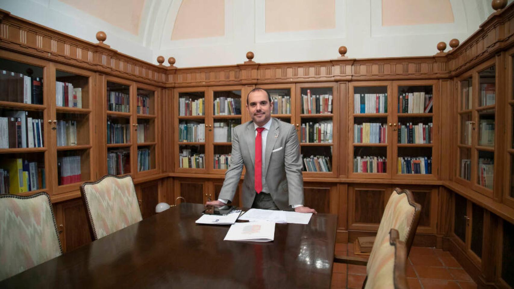Pablo Bellido, presidente de las Cortes de Castilla-La Mancha, en una imagen de archivo