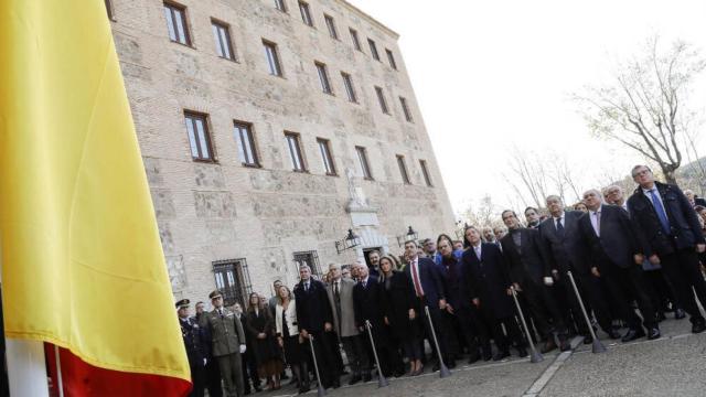 Una imagen del acto celebrado en las Cortes el pasado año