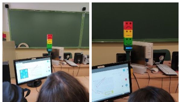 Pruebas del semáforo óptico.