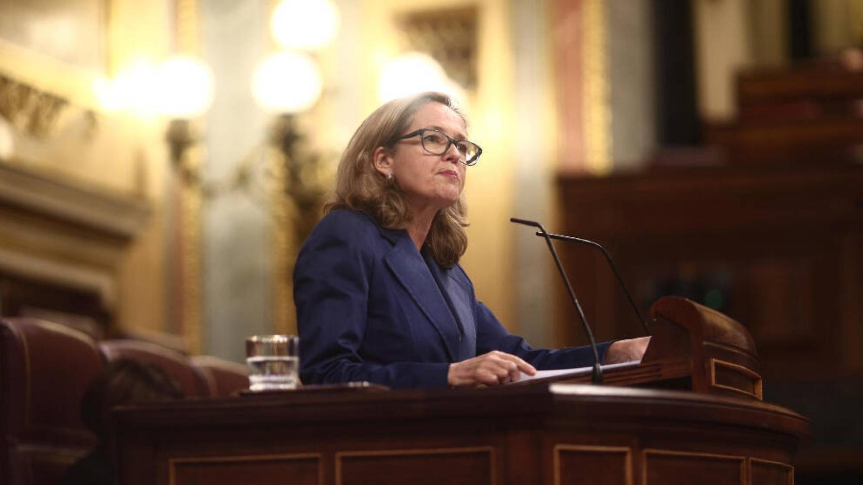 Nadia Calviño, vicepresidenta tercera del Gobierno y ministra de Asuntos Económicos y para la Transformación Digital