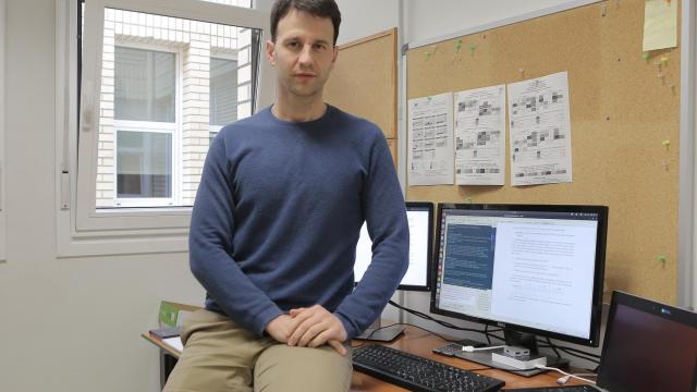 Gorka Azkune, del grupo de investigación IXA de la UPV/EHU.