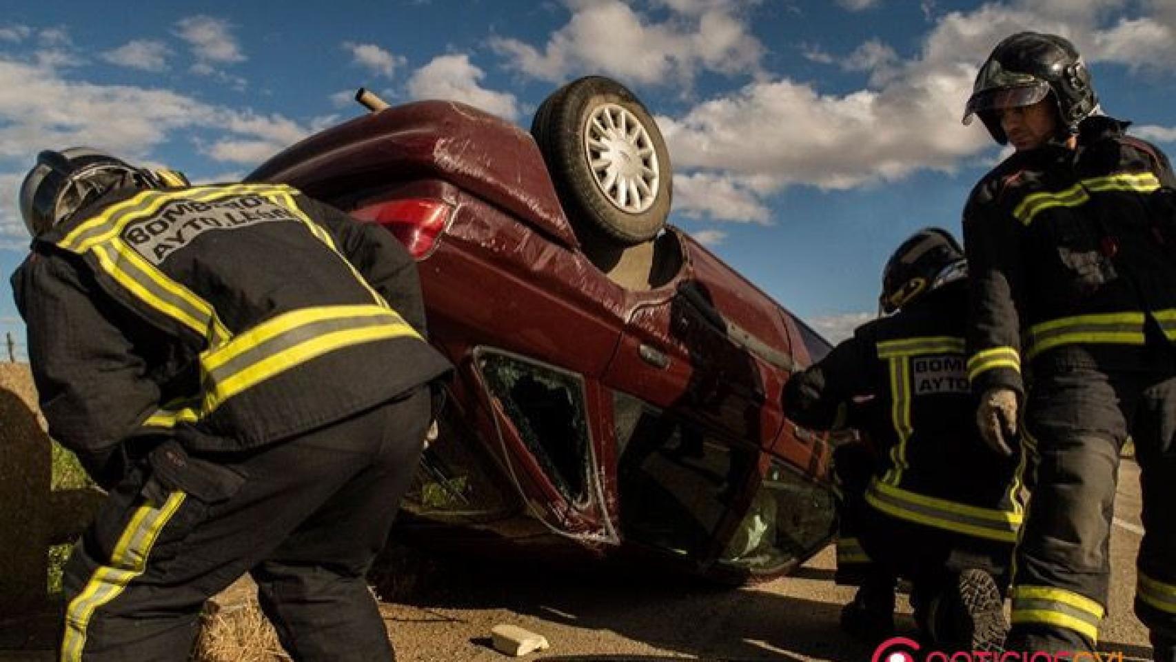 accidente bustillo bomberos leon 1