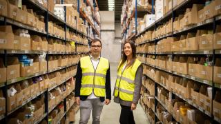 Javier de la Rosa y Reme Navarro, dos de los fundadores de MiFarma, integrada en la empresa Atida.