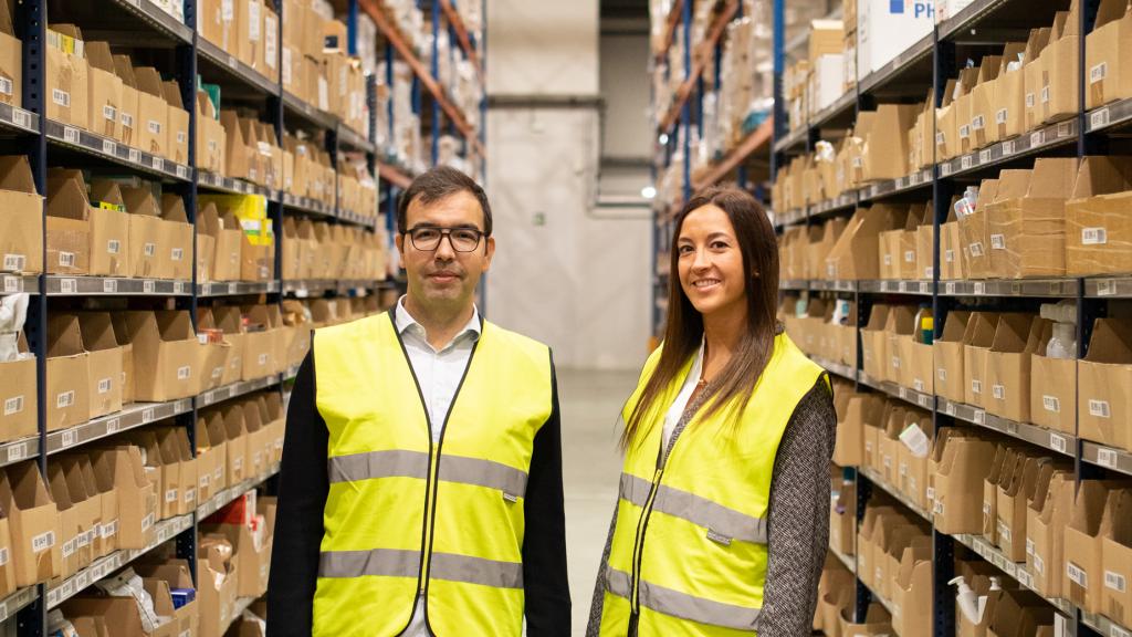 Javier de la Rosa y Reme Navarro, dos de los fundadores de MiFarma, integrada en la empresa Atida.