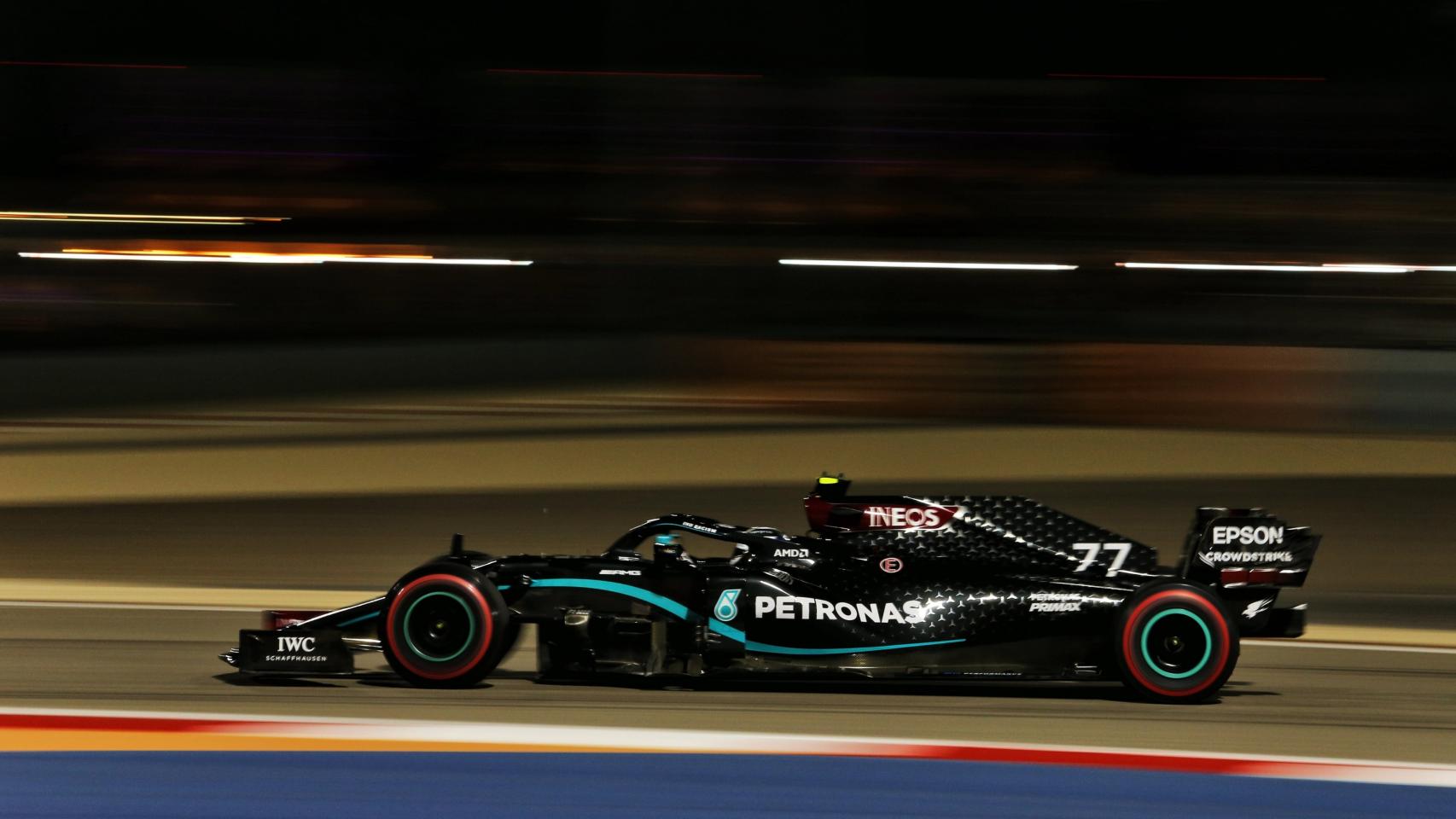 Bottas en el Gran Premio de Sakhir