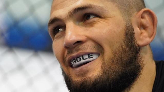 El luchador ruso Khabib Nurmagomedov