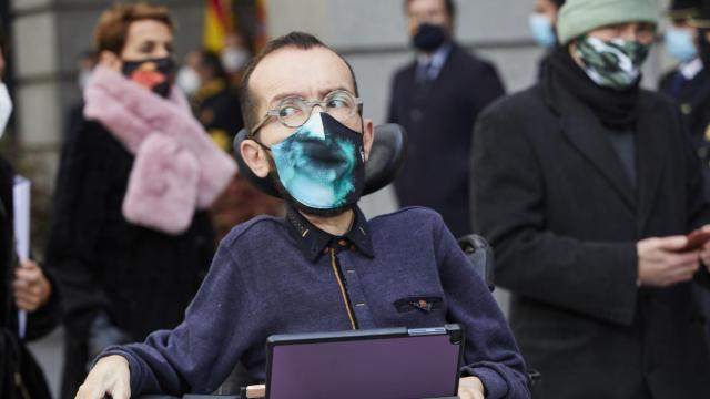 El portavoz parlamentario de Unidas Podemos, Pablo Echenique.