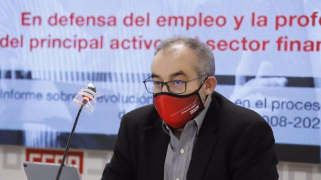 El secretario general de CCOO Servicios, José María Martínez.