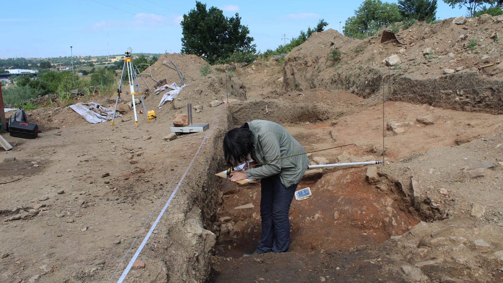 Castillo de Miranda do Douro | Excavaciones arqueológicas 1