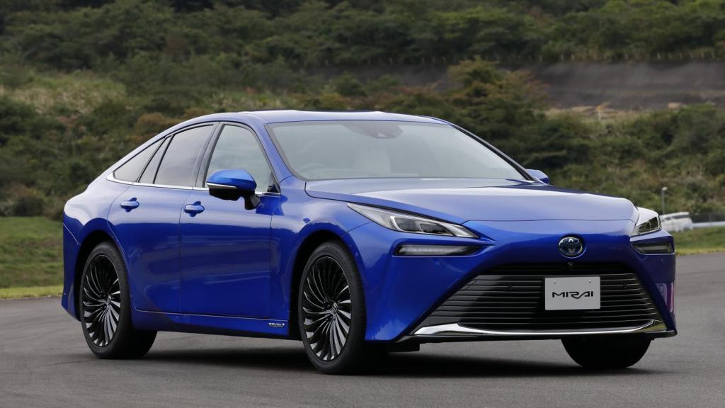El coche de hidrógeno Toyota Mirai.