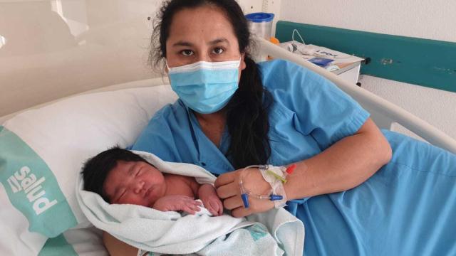 José, el primer bebé del 'estado de alarma'.