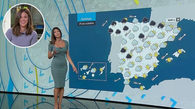 Himar González, junto a su sustituta, en un fotomontaje de JALEOS.