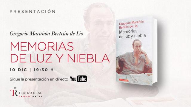 Presentación del libro de Gregorio Marañón.