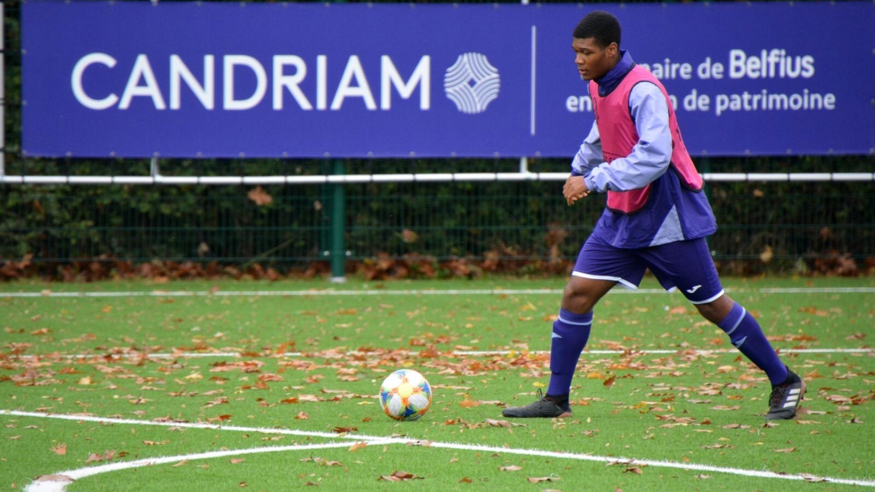 Patrocinio del Anderlecht por parte de Candriam.