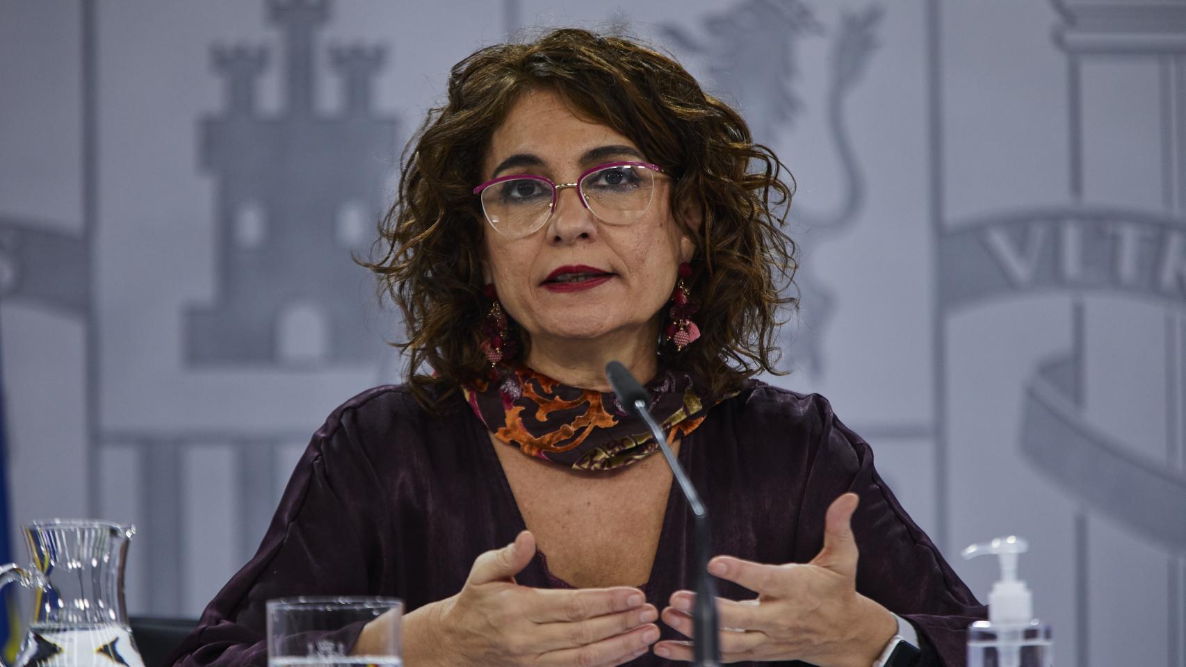 La ministra de Hacienda, María Jesús Montero.