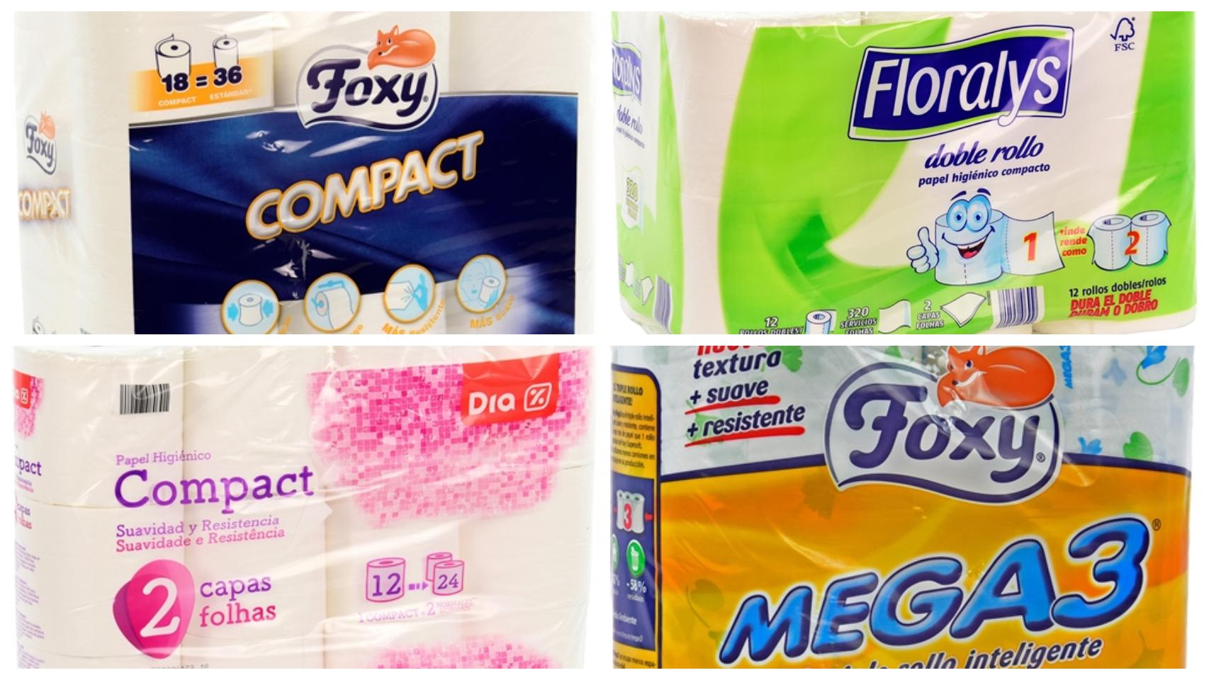 Estos son los 12 peores rollos de papel higiénico según el análisis de la OCU