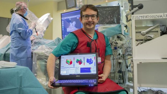 El investigador español Andreu Climent, uno de los ganadores de los EIT Awards.