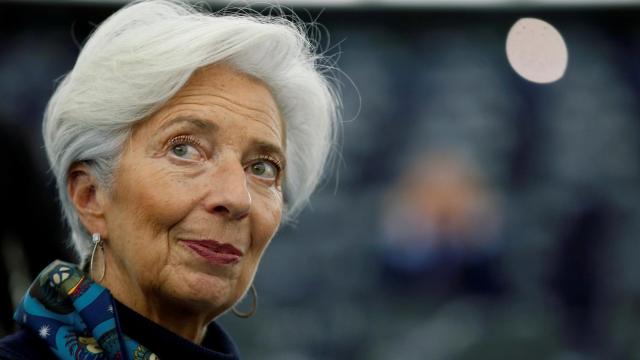 La presidenta del Banco Central Europeo, Christine Lagarde.