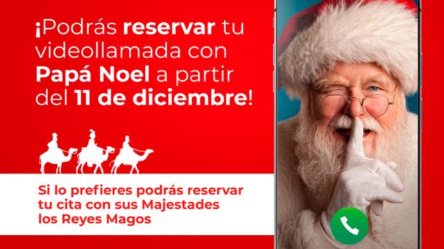 Los niños de Vigo recibirán la videollamada de Papá Noel esta Navidad